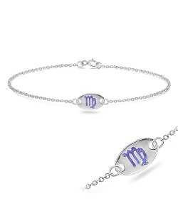 Virgo Silver Bracelet BRS-149